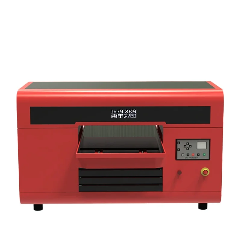 A3 Upgraded UV Printer Small Flat Ink-Jet 3D Relief Machine for Mobile Phone Cases Cylindrical Wine Bottles