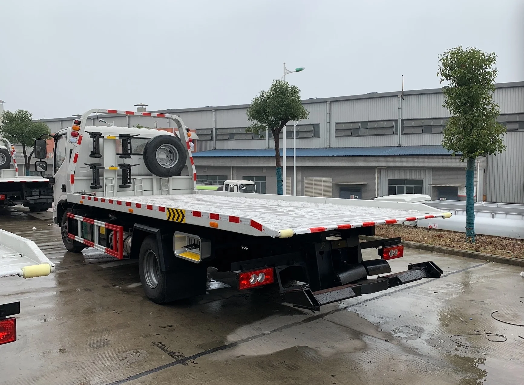 China tow truck foton aumark 4x2 5 ton 8ton Euro III diesel flatbed wrecker for