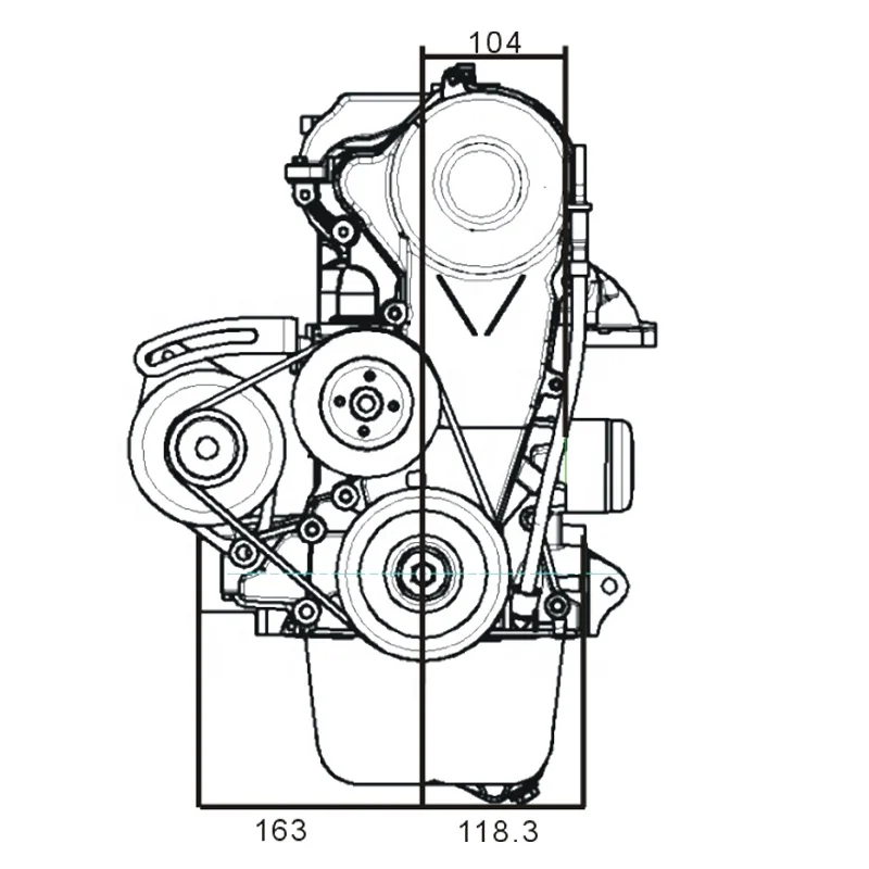 Cqjb высокое качество LX600CC встроенный двойной цилиндр 8 клапаны с водяным охлаждением накладные двойной распределительный вал мотоцикла Двигатель В Сборе