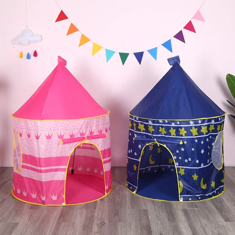 Wholesale Portable Kids Space Toys Children Boy Castle Play House Nontoxic Children Tent Toys