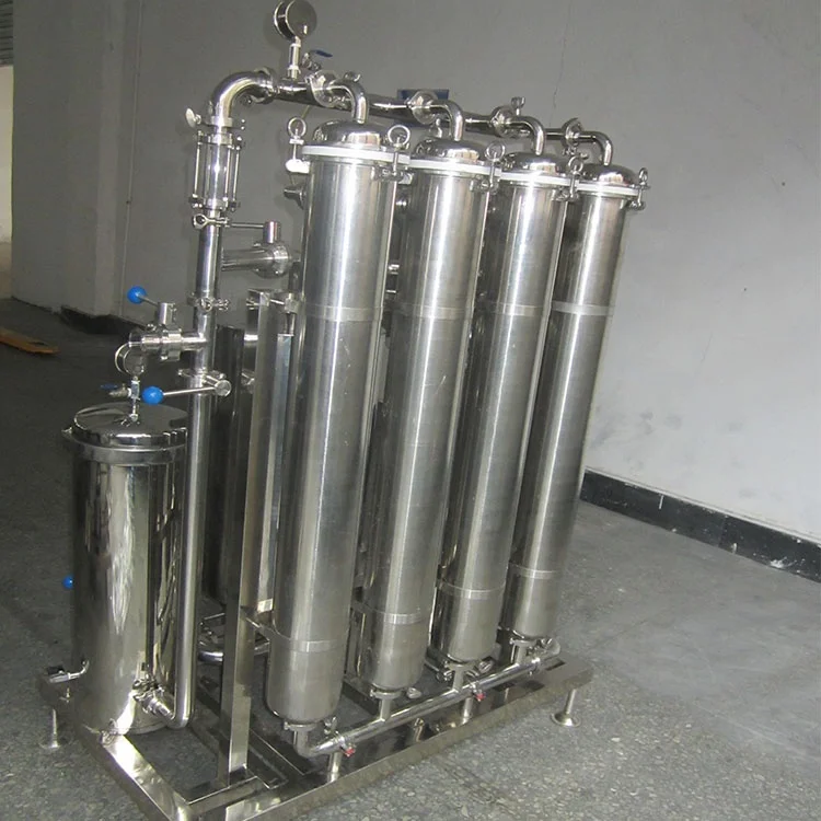 Factory Supply Automatic Cross Flow Filter Water Filtration System for Grape Wine