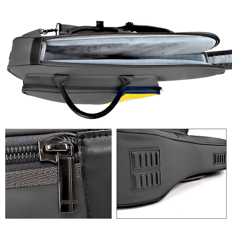 Factory Sells Directly Customized Material Double Shoulder Strap Saxophone Bag