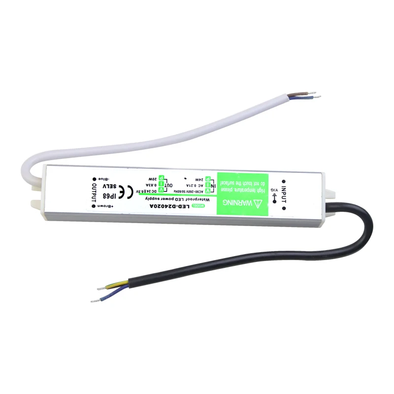 Factory Supplier App ip68 Ac100-260V Uont 24v/2A-8.33A 12W-100W LED Driver Transformer Lighting Driver Switching Power Supply