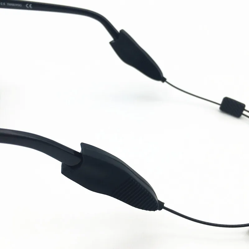 Outdoor Sports Glasses Cord Chain Adjustable Retainer Holder Eyewear Accessories Silicone Sunglasses Strap