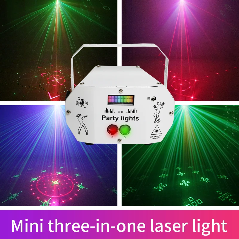rgb remote control Professional DJ Audio Lighting Par Led Dmx Stage Light  Quantity Luminous White Lamp disco strobe lamp