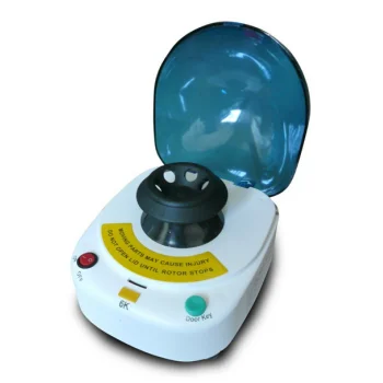 Mini-10K портативный богатая тромбоцитами плазма PRP центрифуга машиностроительный с Угловой ротор 10 мл X 12 для нуклеиновой кислоты экстракции