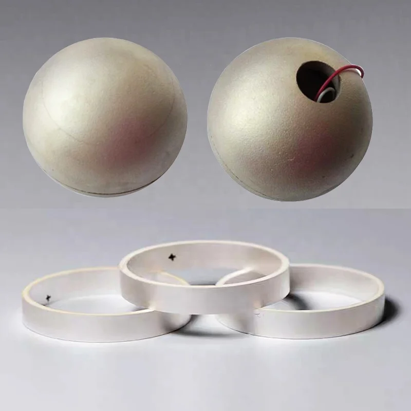 Half Ball Piezo Ceramic Spherical Hemispherical Piezoelectric Ceramic For Transducer