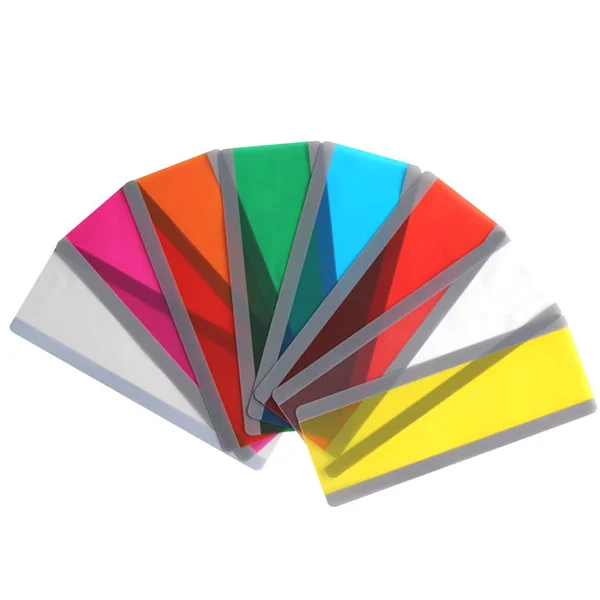 Guided reading out display with colored bookmark overlay to help children and teachers solve reading disabilities bookmarks