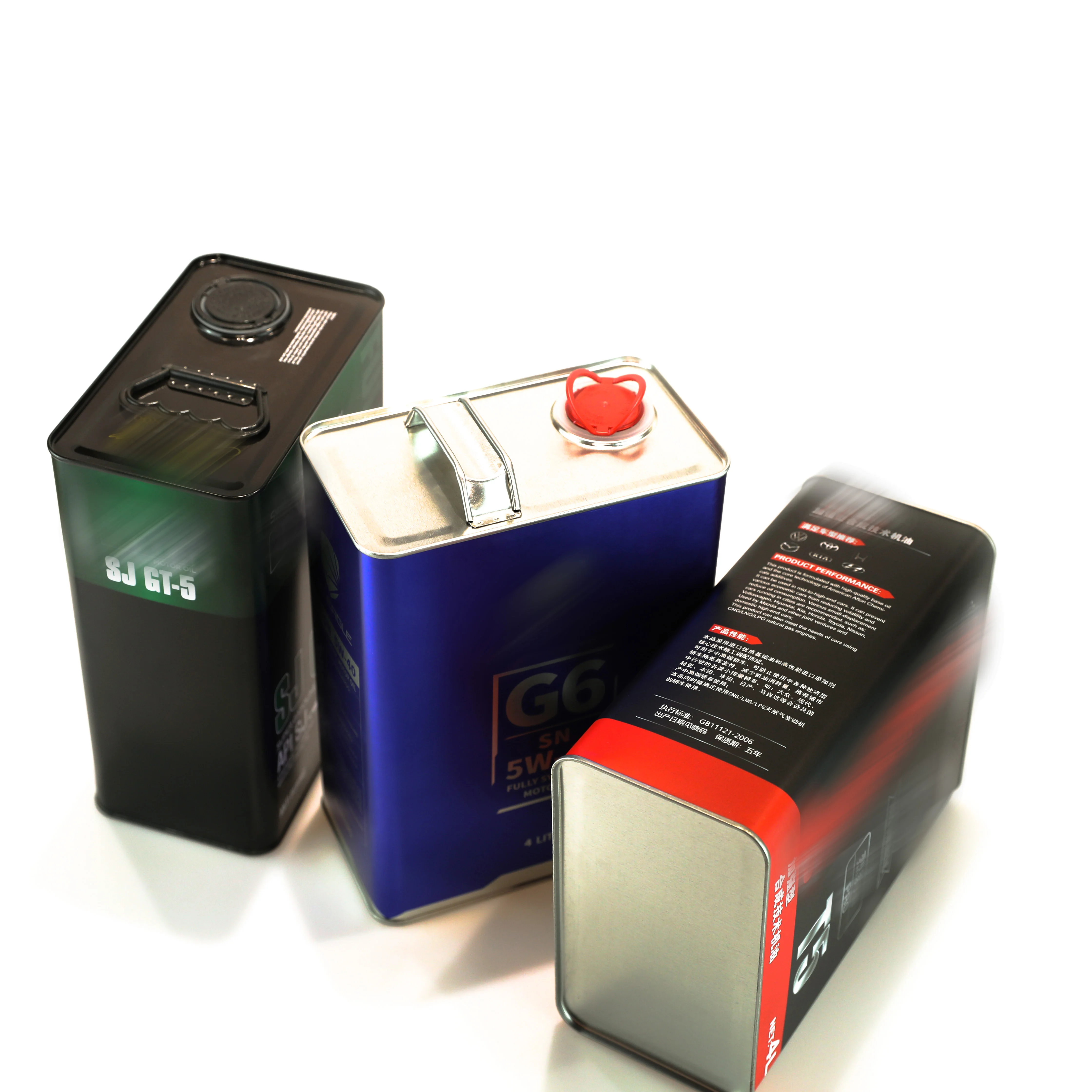 
Cheap Customized tin box in 1 liter 1gallon and 4 liter printing plain tin cans with lids 