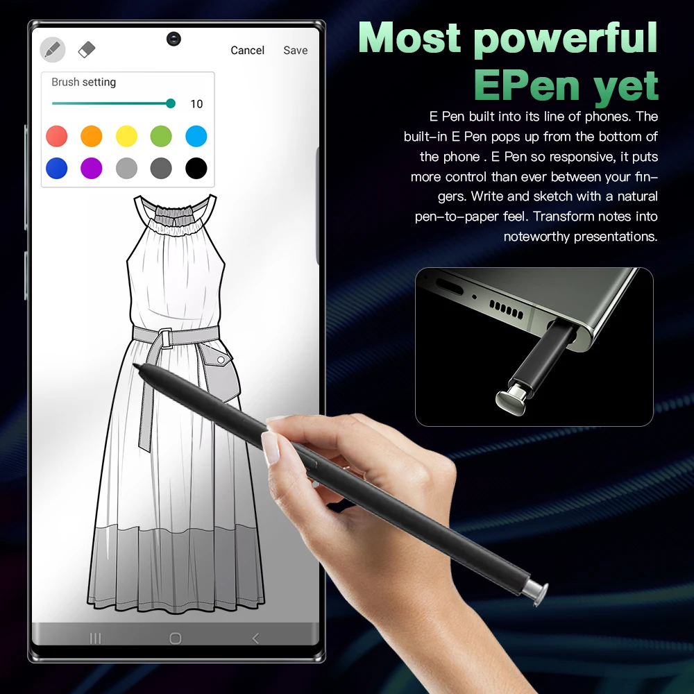 New Style Cheap S23 Ultra Original 8gb+256gb 6.7 Inch cheap Mobile phone High Quality Smart Cell Phone gaming mobile phones