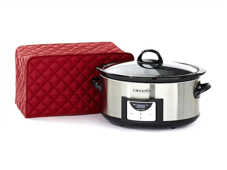 2021 Quality  2-ply Polyester Fabric Slow Cooker Cover Case