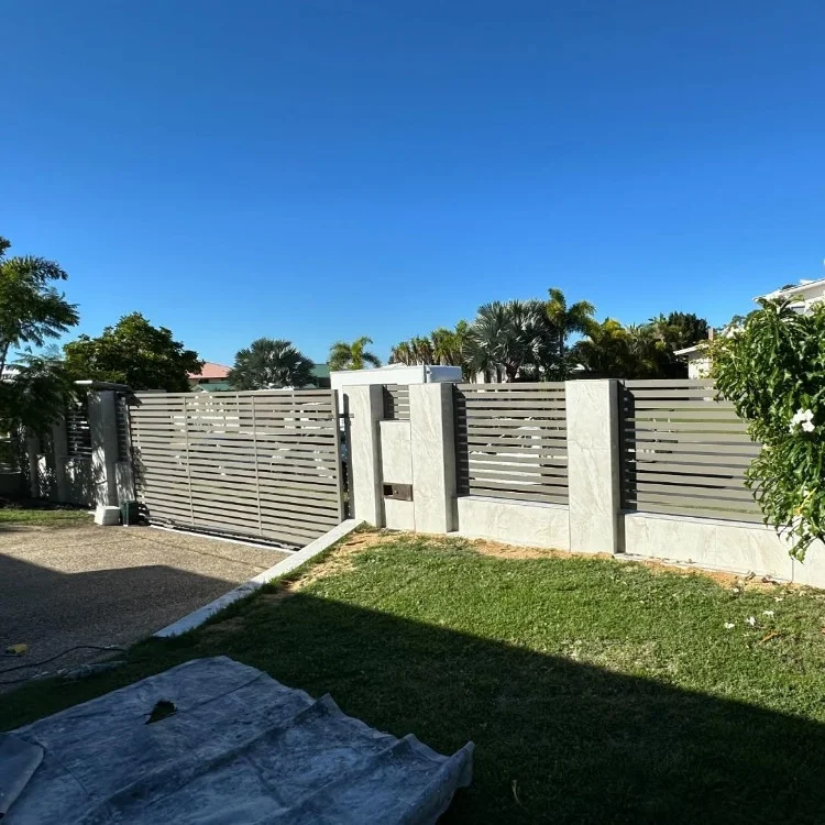 Modern Design Fence Post Caps Latest Main Suspended Gate Designs Driveway Gates Aluminum Sliding Gate