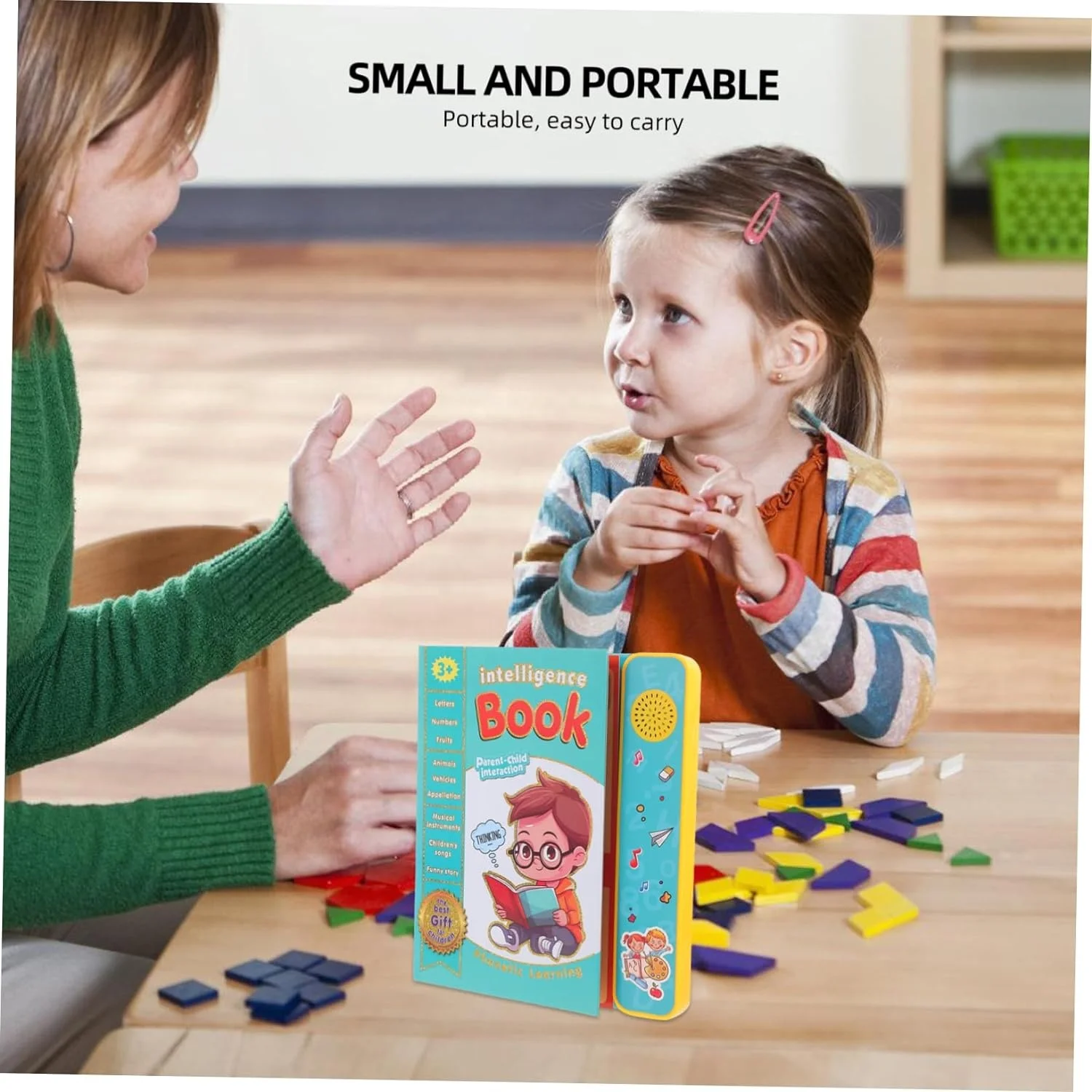 Point English Book for Educational Electric Book in English Electronic Alphabet Toy English Language Sound Book