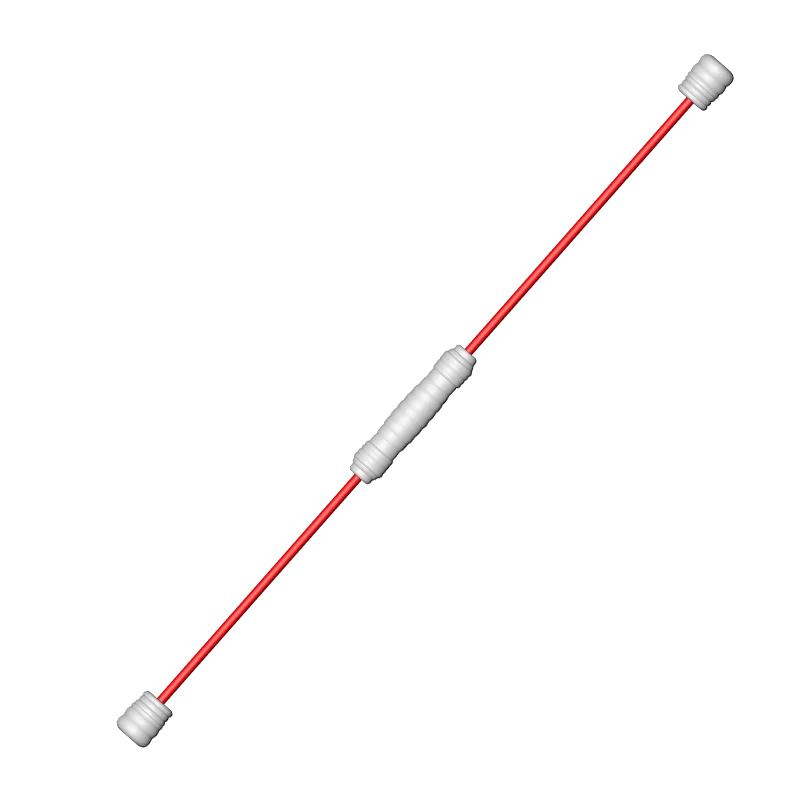 Fitness Exercise Bar, High-frequency Vibration Training Stick, High-efficiency Fat Burning Flexi-bar