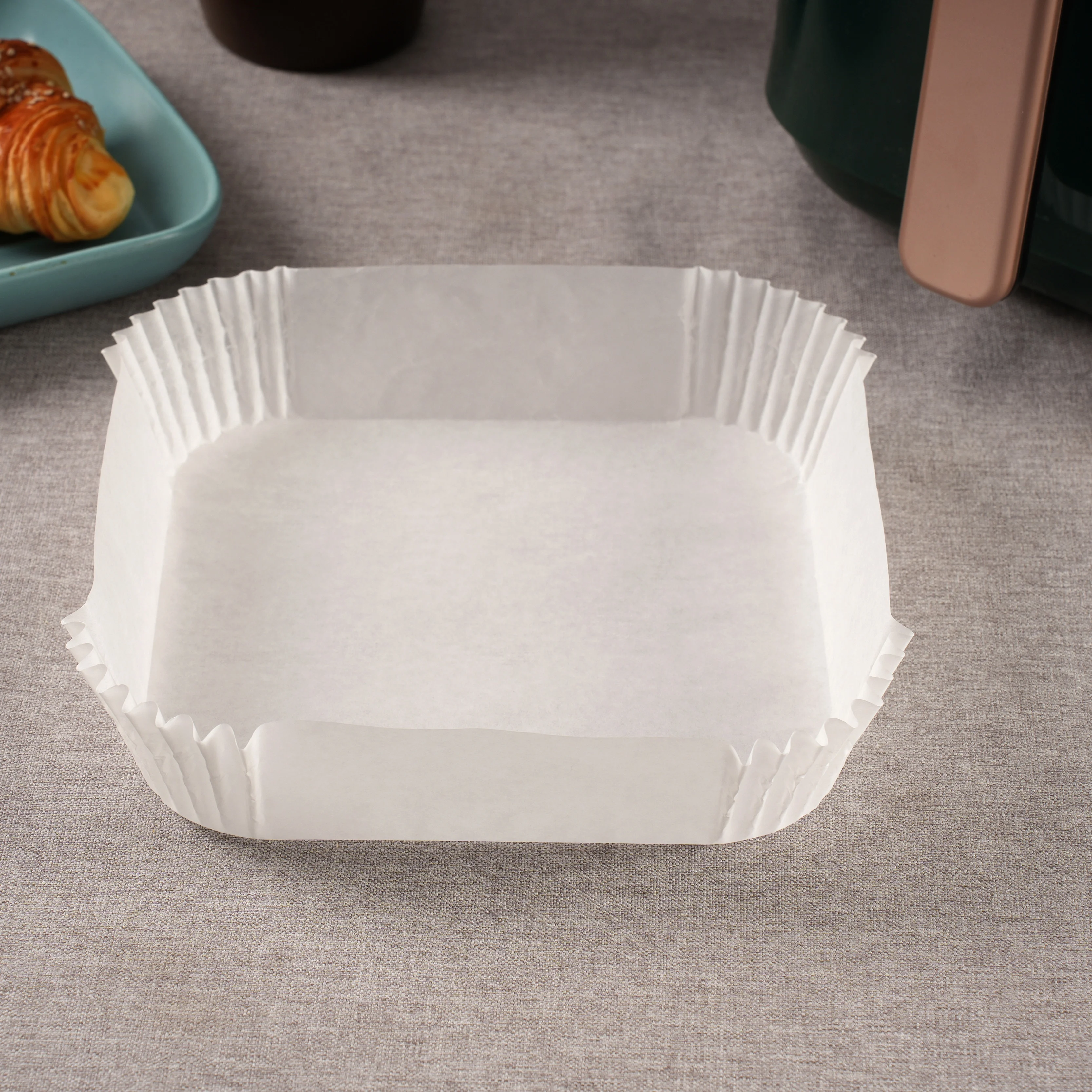 air fryer paper liners disposable, 100pcs non-stic o9 o-nine 100pcs air fryer disposable paper liner,