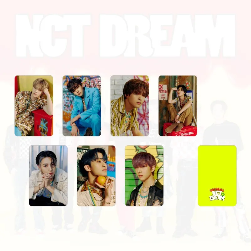  Оптовая продажа товары Kpop Idol двусторонняя печатная Фотокарта NCT Dream Hot Sauce Lomo