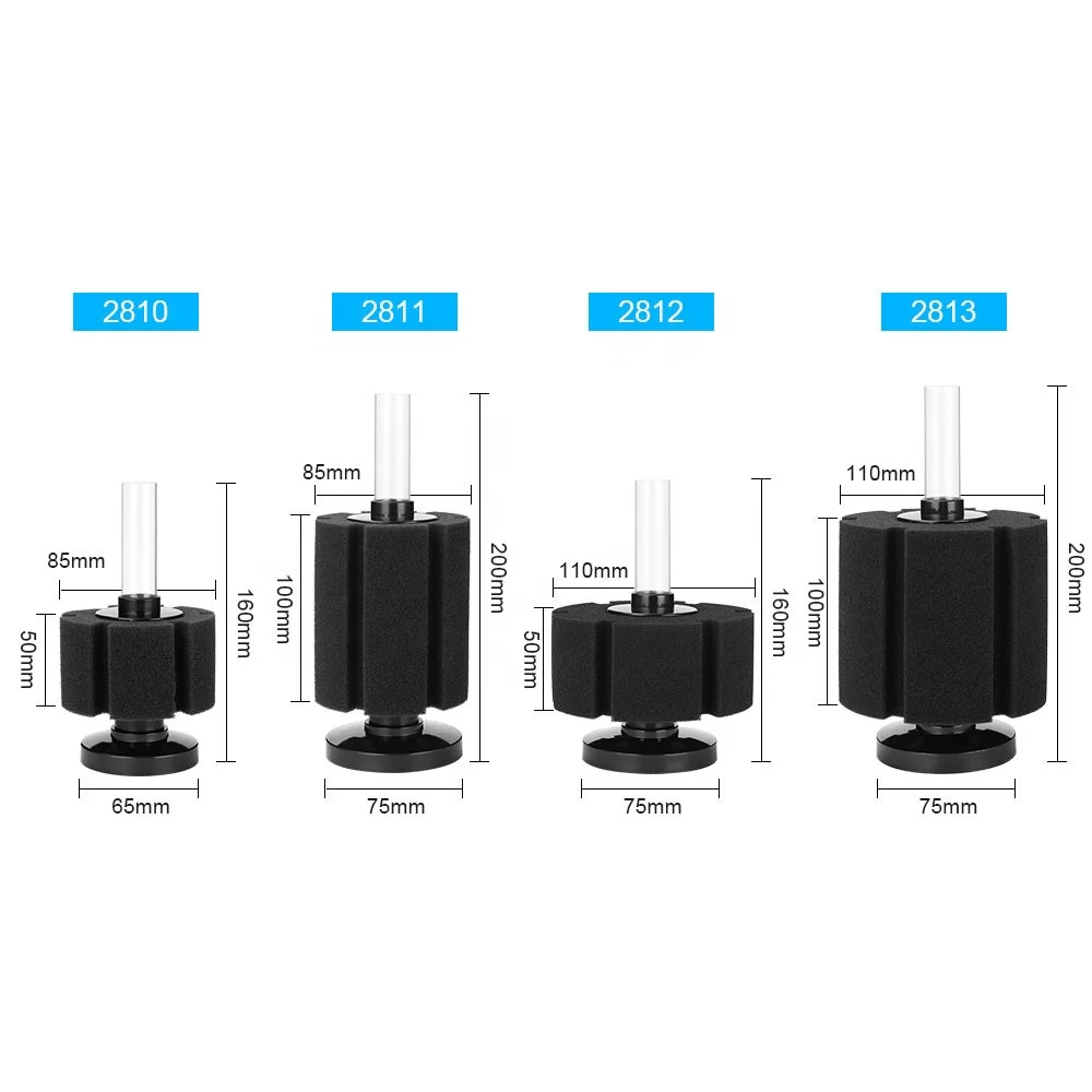 Xinyou Xy-2810 XY-2811 XY-2812 XY-2813 Bio Sponge Filter _ Aquarium Sponge Filter