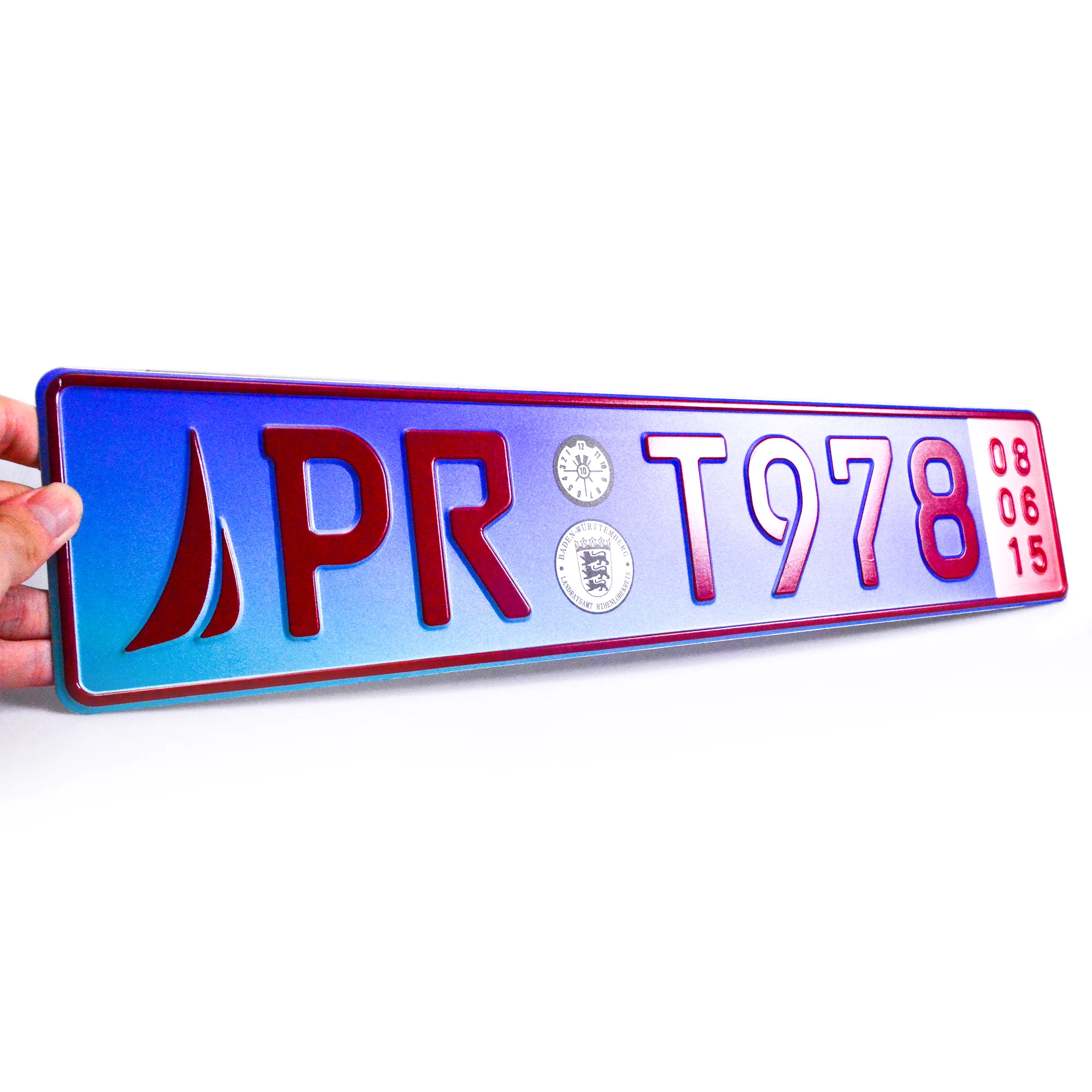 Универсальные 52 'x 11' автомобильные бирки сублимационные алюминиевые пустые номерные знаки Номера для мотоциклов евро черные