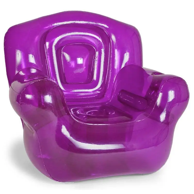 High Quality Durable Folding Inflatable Chair Sofa Relax Armchair Living Room Inflatable Single Sofa