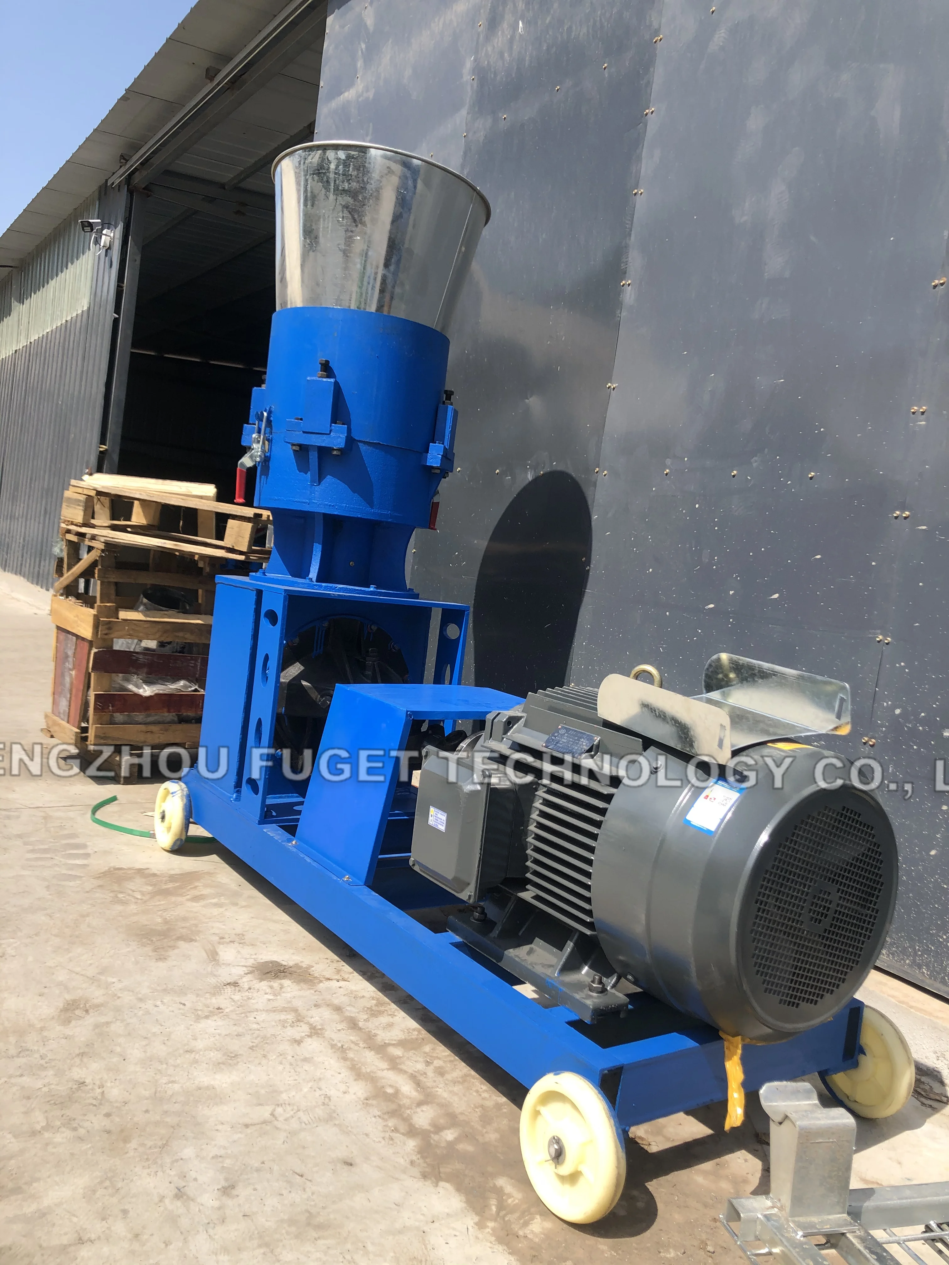 cattle pig feed chicken pellet machine animal floating fish feed pellet extruder machine plant for broiler feed