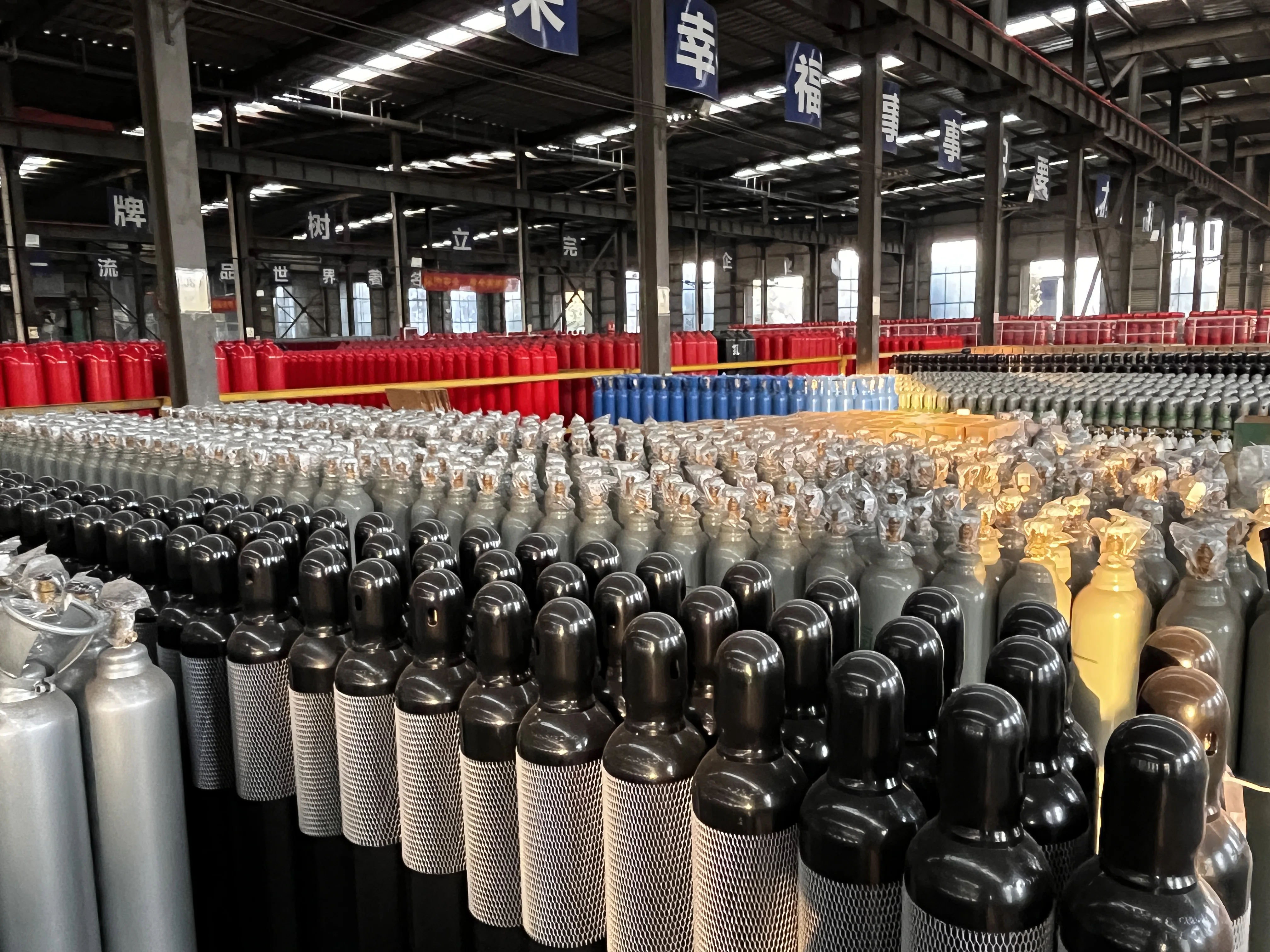 Big Size 40L 50L ISO Standard Oxygen Gas Cylinder For Industry And Medical