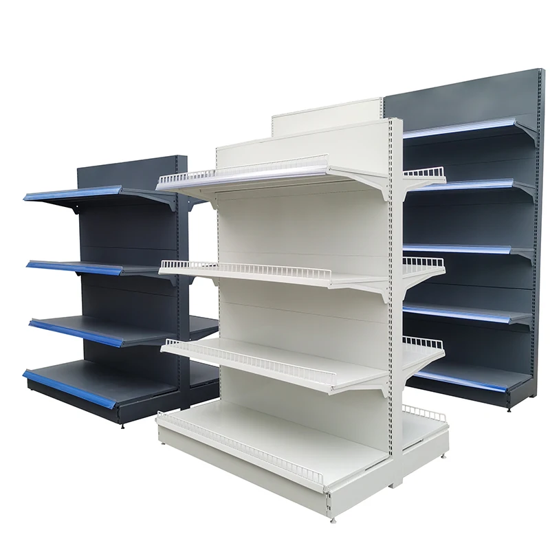 Multifunctional Grocery Shop Shelves And Display Cabinets Glass Strong Shops Shelves Metal Shelves For Shops
