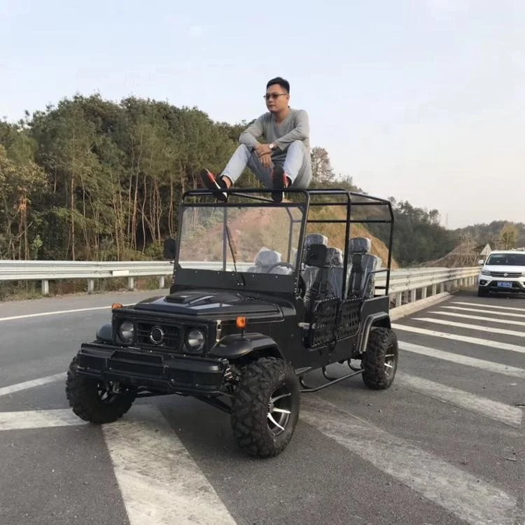 
Europe Popular Electric Powered 4 Seater Electric Willys Jeep For Family 