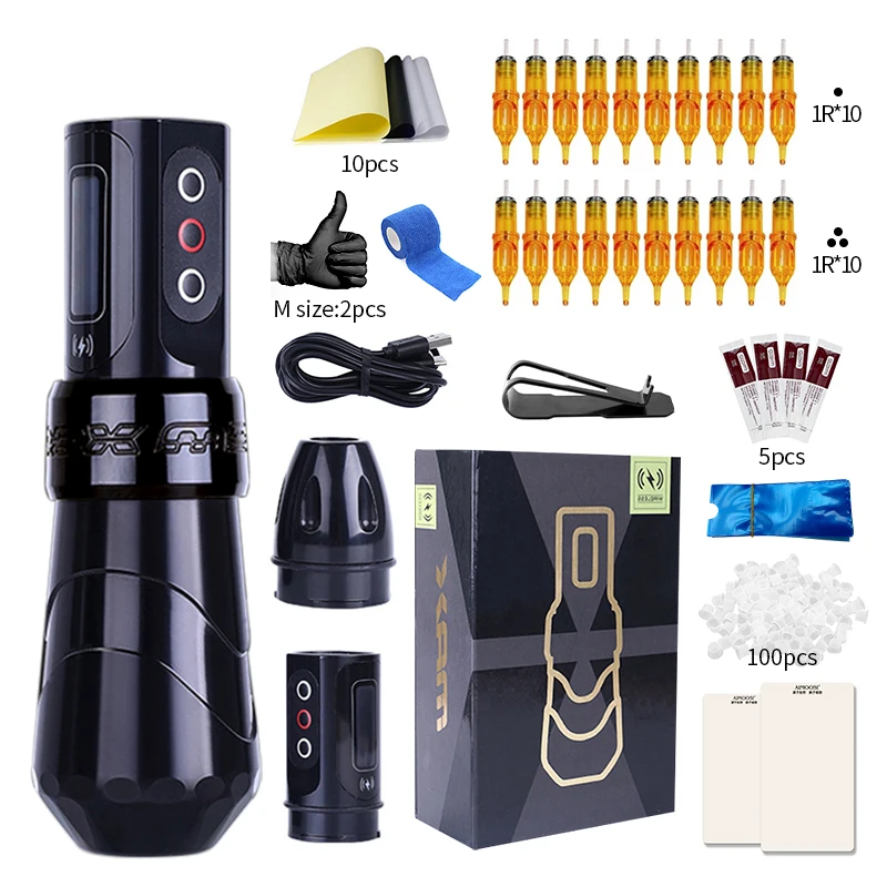 Tattoo Machine Kit Factory Wholesale Tattoo Gun Set Tattoo Kits for Beginners Popular