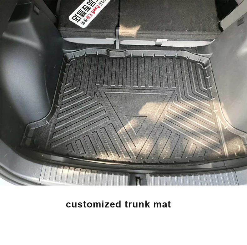 Custom All Weather 3D Rear Cargo Liner Car Trunk Mat Use For Toyota Corolla 2019-2021
