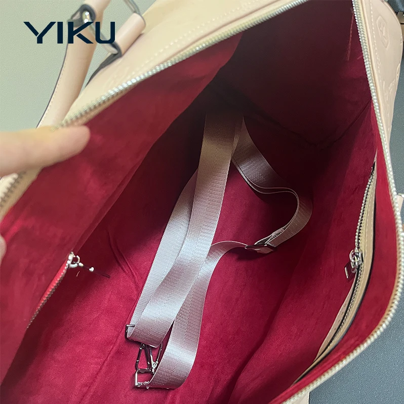 Luxury Brand Custom PU Duffle Bag Full Embossed Monogram Vegan Leather Large Unisex Weekender Luggage Gym Bag Custom Fashion