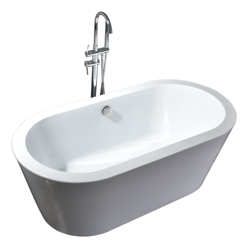 Hot selling free stand bathing tub for luxury bathroom cheapest acrylic freestanding adult modern fiber glass bath tubs bathtub