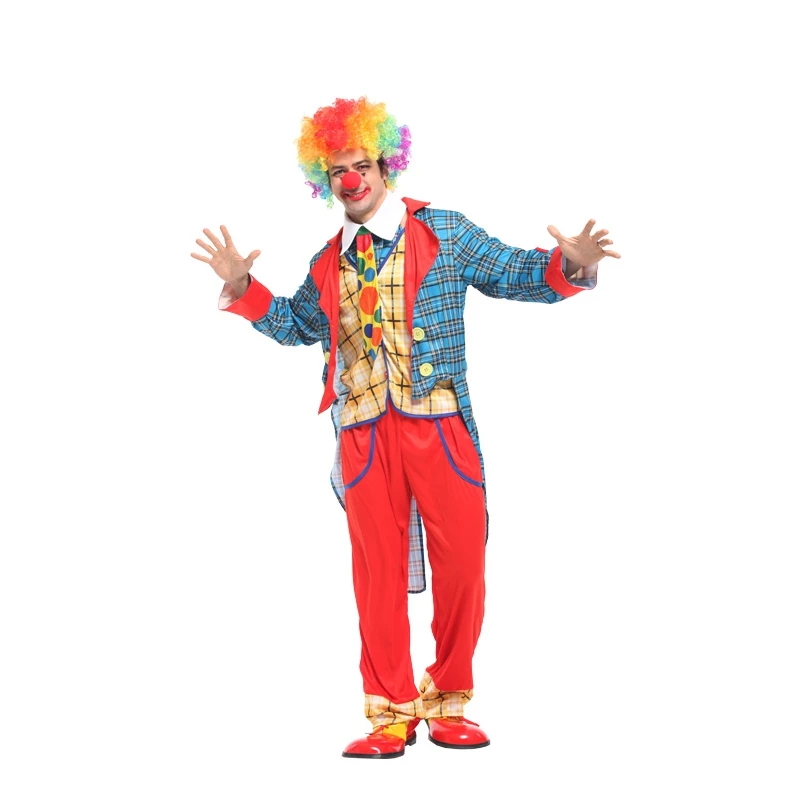 Halloween Costumes Clown Suit Halloween Jumpsuit Rave Party Costume