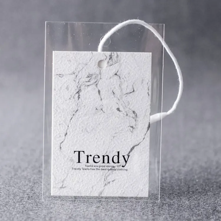 
 Пользовательские этикетки для одежды, бумажная подвесная бирка  