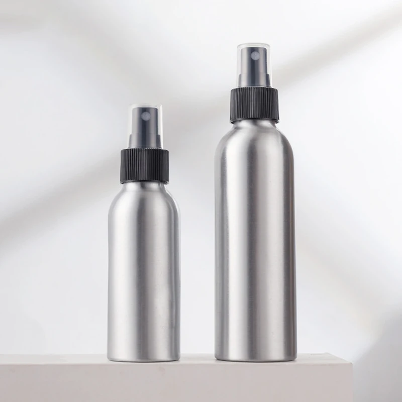 15 30 50 ml 80 100 120 ml 150 250 metal aluminum bottle with metal lid for Cosmetic Oil