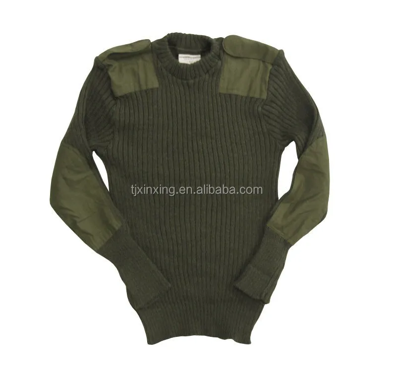 polyester/wool/acrylic classic design Sweater