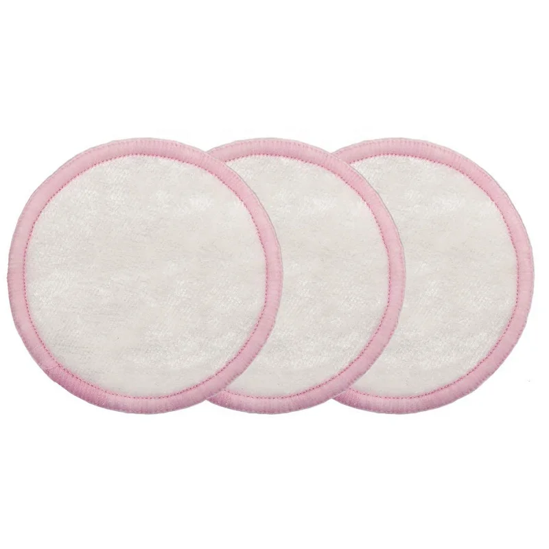 Reusable Soft Facial Wipes Face Clean Bamboo Makeup Remover Pads Skin Care Wash Cloth Pads