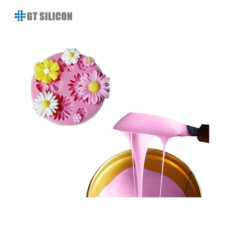 RTV2 food grade platinum cure liquid silicone rubber for cake/fondant/soap/candle molds making