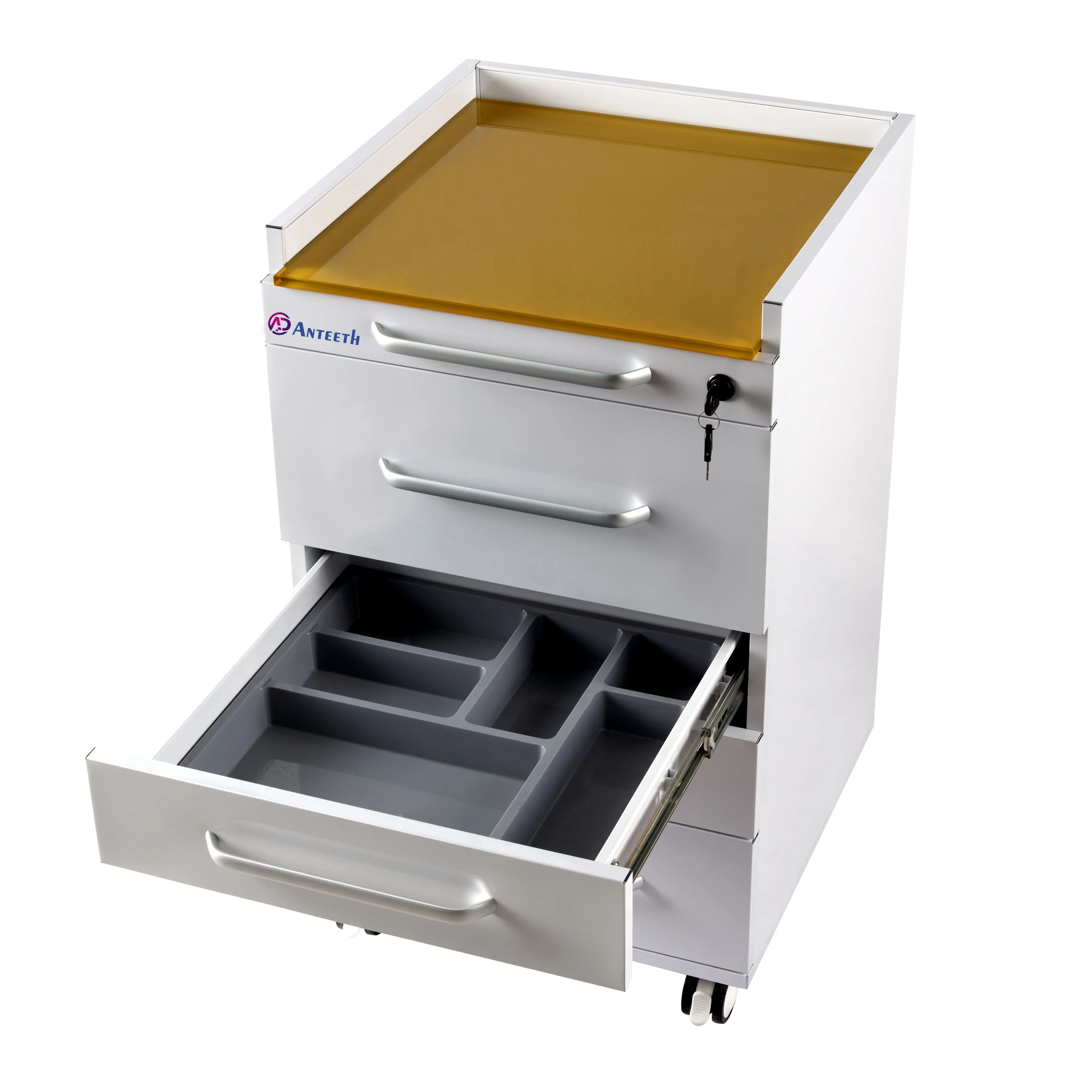 Yimmi 4 Drawers Customize Movable Dental Cabinet Hospital Laboratory Dental Clinic Cabinet Office Beauty Modern Dental Cabinet