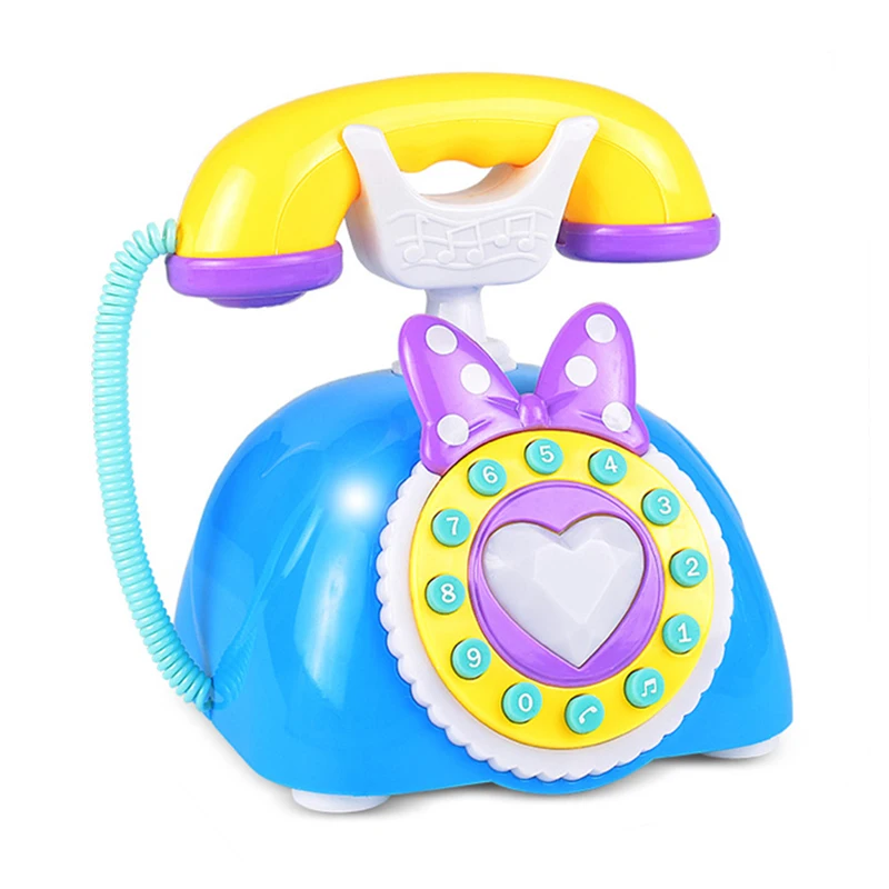 Детские ранние образовательные мини ретро Мультяшные наборы телефонов