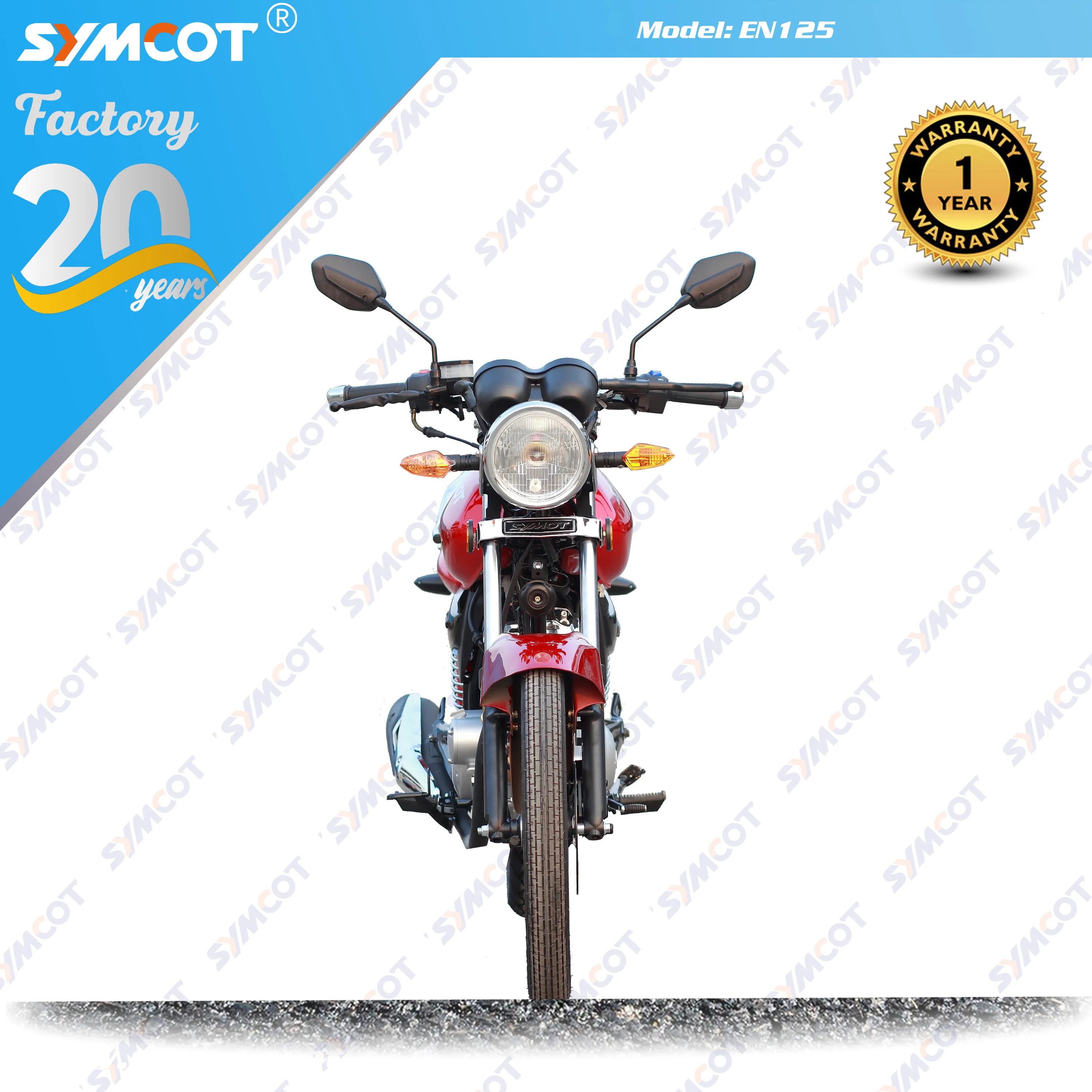 Classic street motorcycle EN125 with ghsuzukiline original engine with timing chain