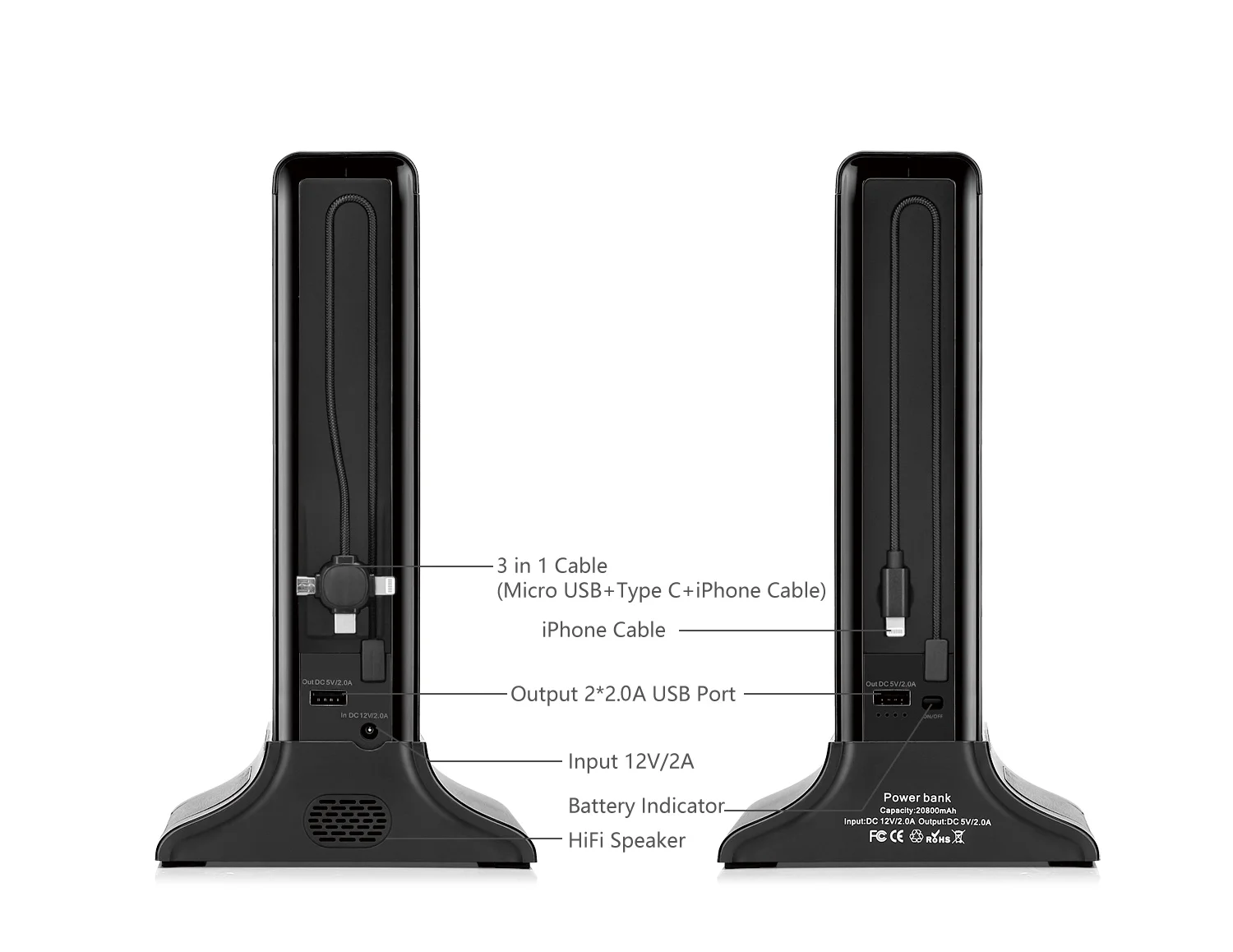 FYD-835S одностороннего портативного рекламного дисплея wifi облачный цифровой дисплей меню 7-дюймовый Настольный рекламный плеер