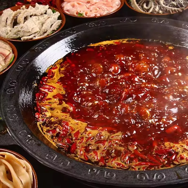 Factory Wholesale 280g Hot Pot Authentic Sichuan Chengdu Spicy Hot Pot Good Butter Soup Base