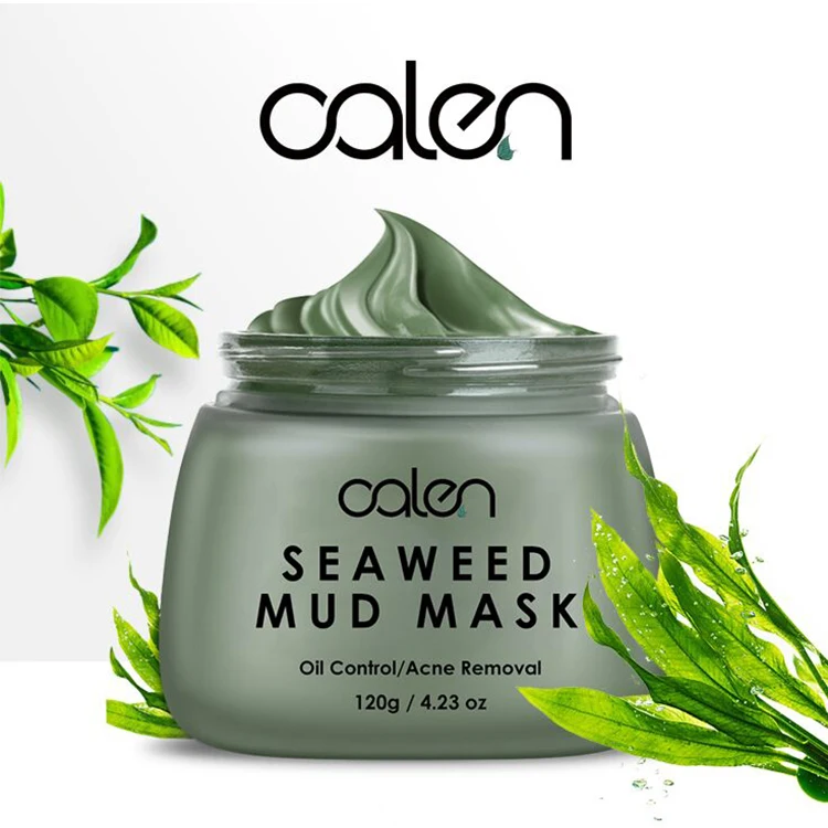 Private Label Effective Exfoliating And Skin Whitening Organic Seaweed Mud Mask