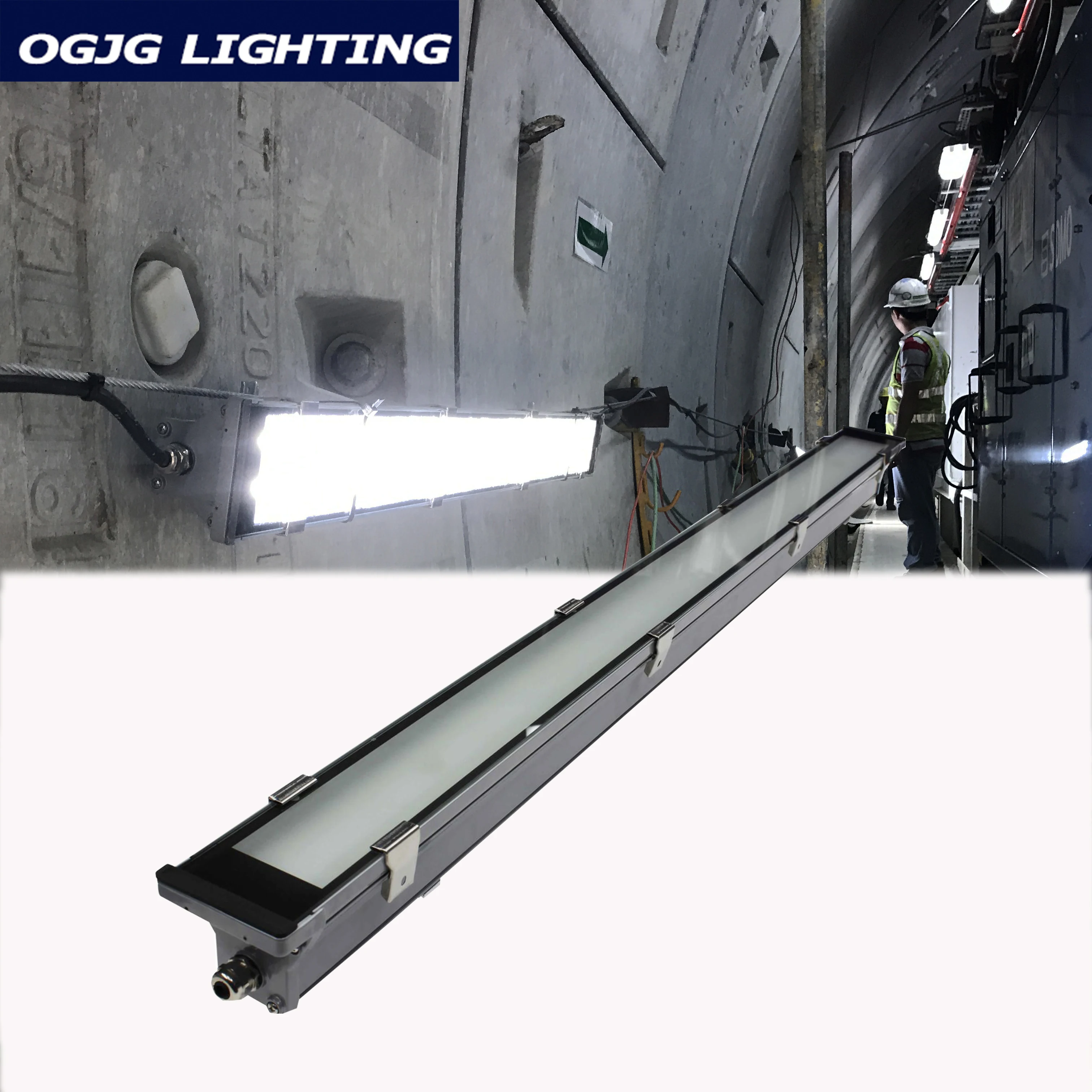 
5 years warranty triproof lamp outdoor lighting fixtures waterproof IP67 LED tunnel light 