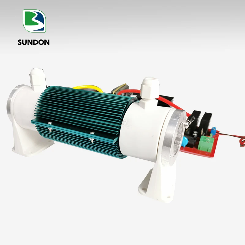 7 gram adjustable power dual air cooling quartz tube ozone generator part  ozone therapy kits