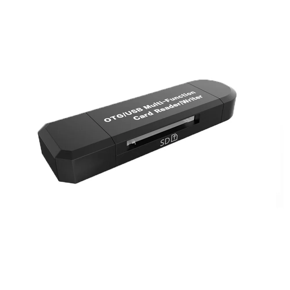 
3 in 1 OTG extensible USB flash Drive Micro Tf Card Reader for Lightning usb Micro USB interface 