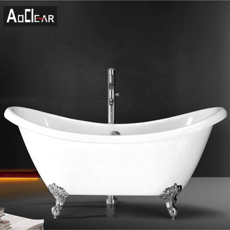 Golden antiqu heated soaking clawfoot tub feet other bath tubs freestanding bathtub