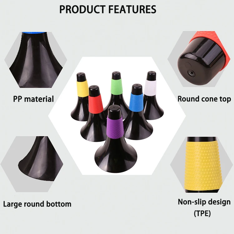 thickened basketball training cones