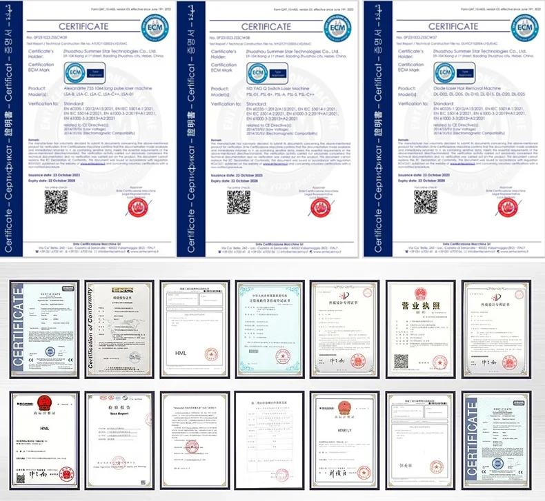 808 Nm White Laser Diode Fiber Bikini Laser Hair Removal Machine