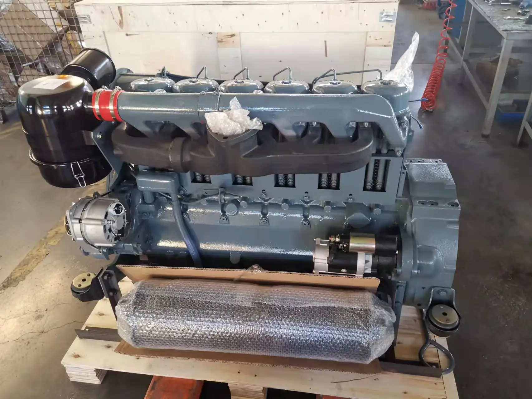 water pump agriculture irrigation pump motor machinery engines dowers air cooled deutz 6 cylinder  diesel engine F6L913 for sale